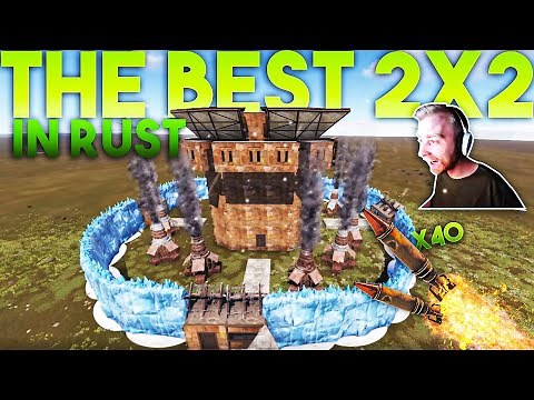 The BEST 2x2 in RUST! -Posty/HJune Base Design