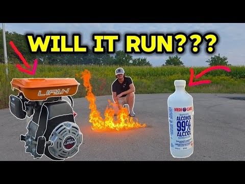 Running a $100 Engine on Rubbing Alcohol – Will It Work?