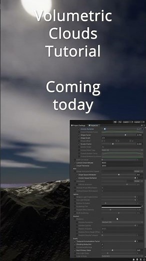 Unity Tutorial Teaser - Volumetric Clouds