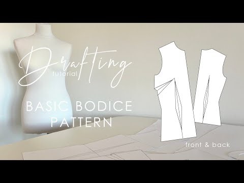 Let’s Draft a Basic Bodice Together: Easy Step-by-Step