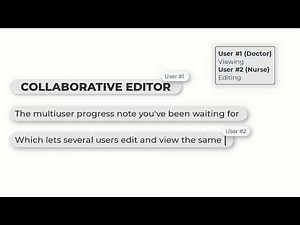Introducing: MEDENT's Collaborative Editor