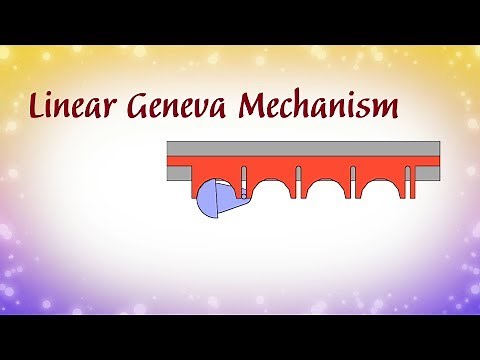 Linear Geneva Mechanism