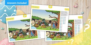 Easter Egg Count Puzzle - All Levels