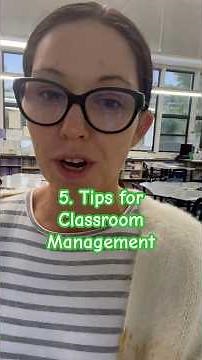 5 Effective Classroom Management Tips (That Actually Work) #classroommanagementtips #teachingtips