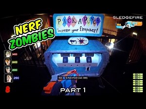 Nerf meets Call of Duty: ZOMBIES 2.0 | Part 1 of 3 (First Person in 4K!)