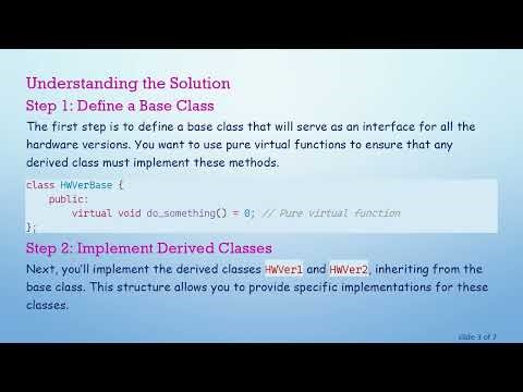 Creating and Dynamically Allocating Multiple Versions of a Class in C+ +