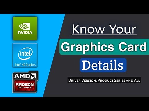 How to Know Graphics Card Details in PC/Laptop (Step by Step)