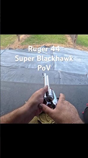 Ruger 44 Magnum Super Blackhawk PoV