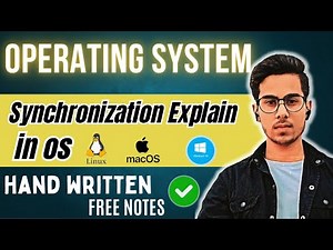 Synchronization in Operating System | Process Synchronization Explained with Examples