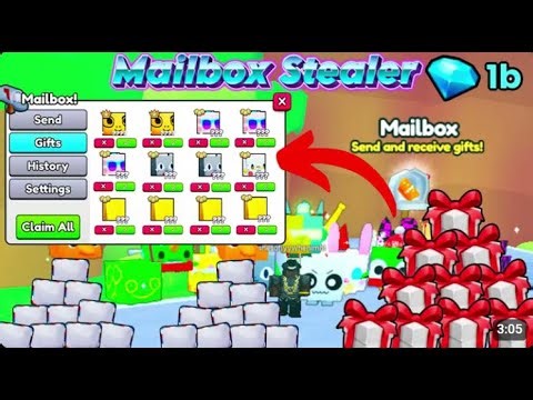 (pastebin)Pet Simulator 99 Mail Box Pet Stealer Script