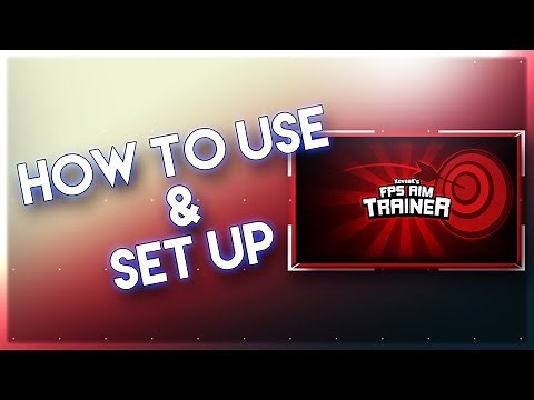 How To USE & SET UP Kovaak's FPS Aim Trainer