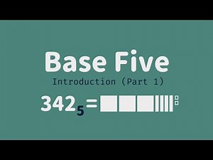 Base Five 01 - Introduction and Manipulatives Part 1
