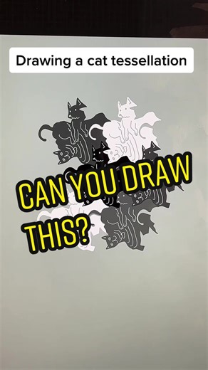 Drawing a Cat Tessellation Tutorial