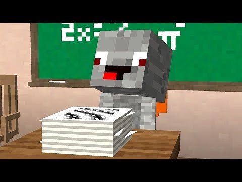 Minecraft Schule : Einschulung - Neue Freunde - Großes Erlebnis - Minecraft Film Deutsch