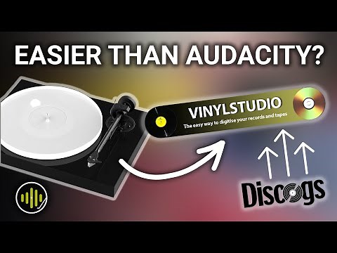 Converting Vinyl to Digital Files with Vinyl Studio (Track Names from Discogs!)