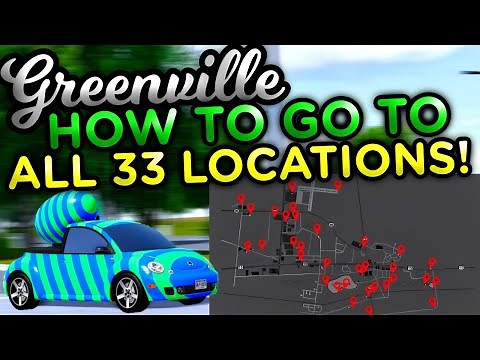 *FULL TUTORIAL* ON HOW TO GET TO ALL 33 LOCATIONS IN THE GREENVILLE EASTER EVENT! | ROBLOX