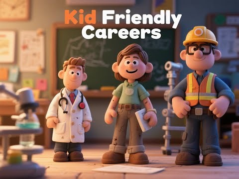 Kid Friendly Careers | Kids Jobs | Dream Jobs For Kids | Fun Careers For Children | Learning Jobs |