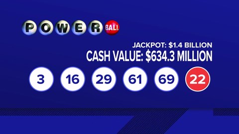 $1.4 billion Powerball: Winning numbers for Wednesday, Sept. 3