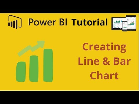 How to Create and Customize Line and Stacked Bar Chart in Power BI | Combo Chart
