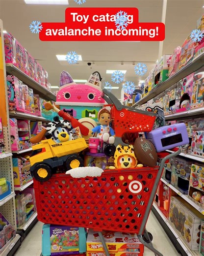 136K views · 309 reactions | When your kid’s wish list turns mountainous, the Target Toy Catalog has your back 笠️ Dive in, discover the goods, and get that cart ready ✨ https://tgt.biz/5mh6RJ | Target | Facebook