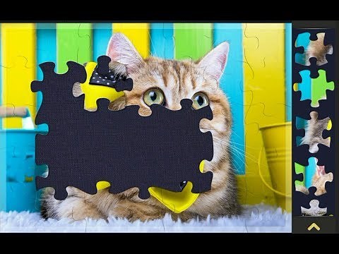 Magic Jigsaw Puzzles - Free Game / Gameplay level 1