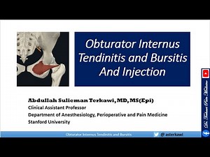 Obturator Internus Dysfunction, Tendonitis, Bursitis, and Injection