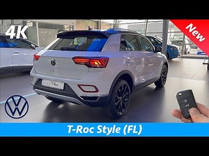VW T-Roc Style 2022 - FIRST In-depth review in 4K | 1.5 TSI - 150 HP, 7-speed DSG, Price