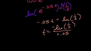 More exponential decay examples
