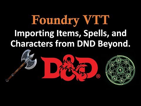 Foundry VTT Importing from DnD Beyond