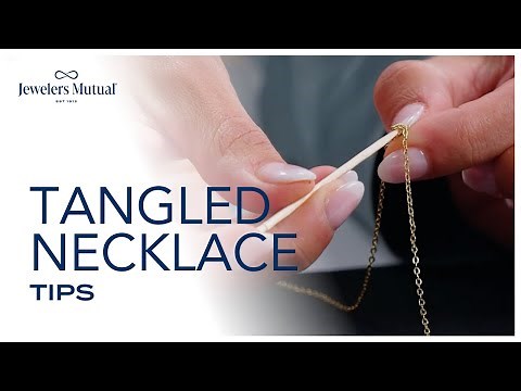 How To Untangle A Knotted Necklace