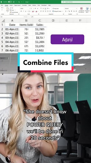 ‏#excel #learnontiktok #edutok #tutorial #howto #fyp | power query excel