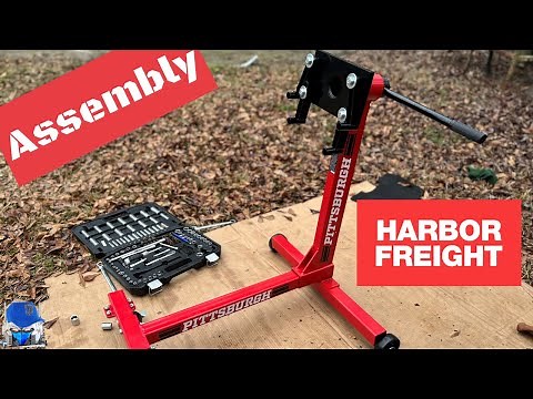 How To Assemble - HARBOR FREIGHT - 1000lb. Capacity Engine Stand :2022 Version.