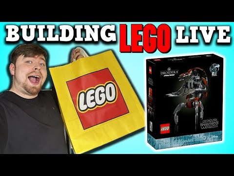 Building LEGO Star Wars Droideka LIVE!