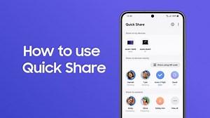 Quick Share: How to share files