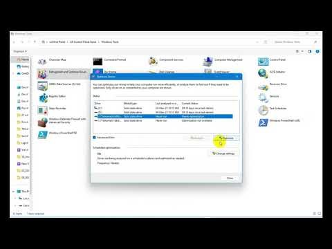 🔥 How To Settings Tricks For Defragment & Optimize Device Drive on Windows 10 🚀 | Speed Up PC