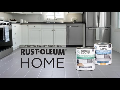 How To Paint A Floor - Transform Outdated Interior Floors With Rust-Oleum HOME