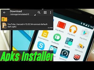 Cara Install File Aplikasi Extension Apks di Android No Root