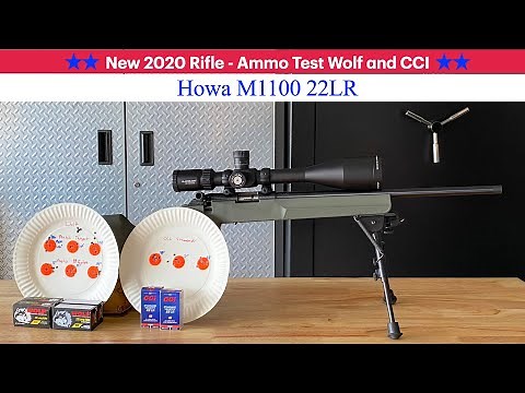 New for 2020: Howa M1100 Rimfire - Review and Ammo Testing
