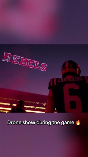 Stunning Drone Show Captivates College Football Fans