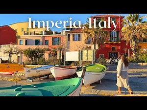 Exploring Ligurian Charm: Imperia, Italy – Hilltop Views of Parasio, Historic Sites & Scenic Harbour