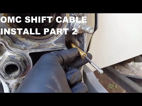 OMC Cobra Shift Cable Replacement Part 2