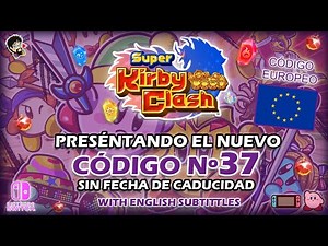 SUPER KIRBY CLASH CÓDIGO 37 🍎 ( SUPER KIRBY CLASH EUROPEAN CODE )