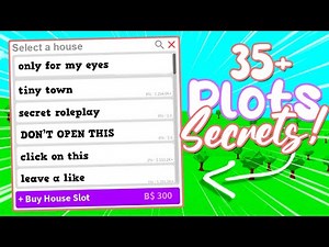 Touring ALL 35+ Of MY Bloxburg PLOTS!