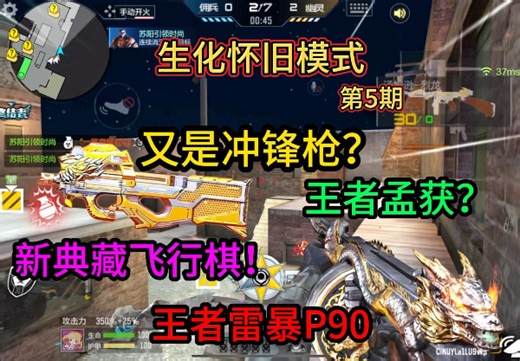 这次的典藏飞行棋怎么又是冲锋枪？第二个孟获？