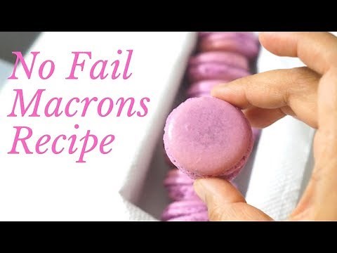Macarons | How to Make Perfect Macarons | No Fail Macarons | Full Proof Macarons