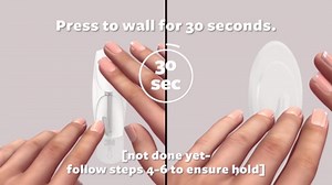 Command Small Wire Toggle Hooks, White, Damage Free Organizing, 22 Hooks and 24 Strips