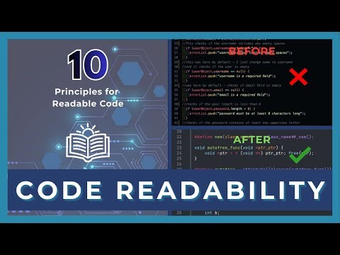10 Principles for making your code more readable | How to make your code more readable