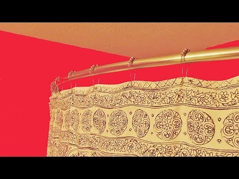 Installing a Curved Shower Curtain Rod