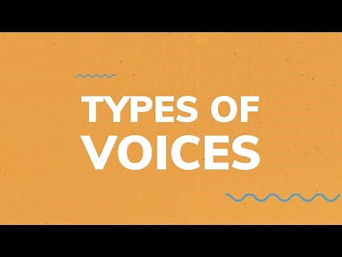 Voice123: 6 most common Voice Types & how to choose the best for your audio project!