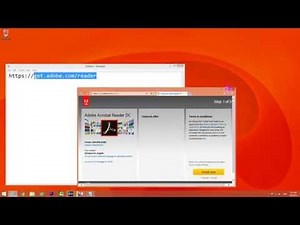 How to Download and Install Adobe Reader (for PDF files)